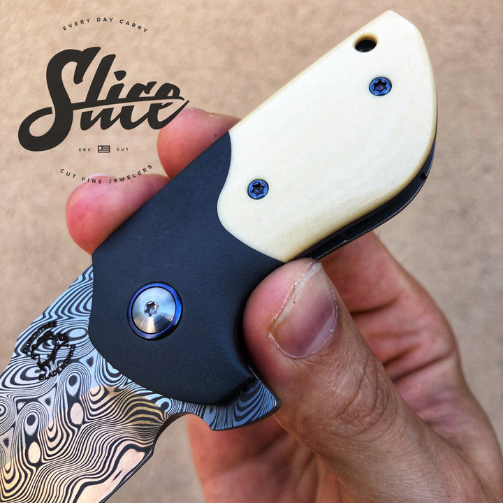 Michael Burch (Burchtree Bladeworks) Micro Dao liner lock