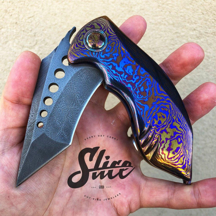 **SOLD** Ali Bastian Knives Iguana full dress.