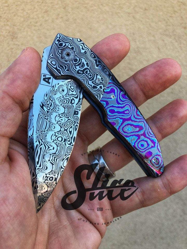 **SOLD** A2 Knives A6 mini full dress.