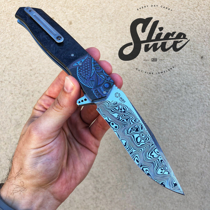 *SOLD* Andre Thorburn L36 damasteel