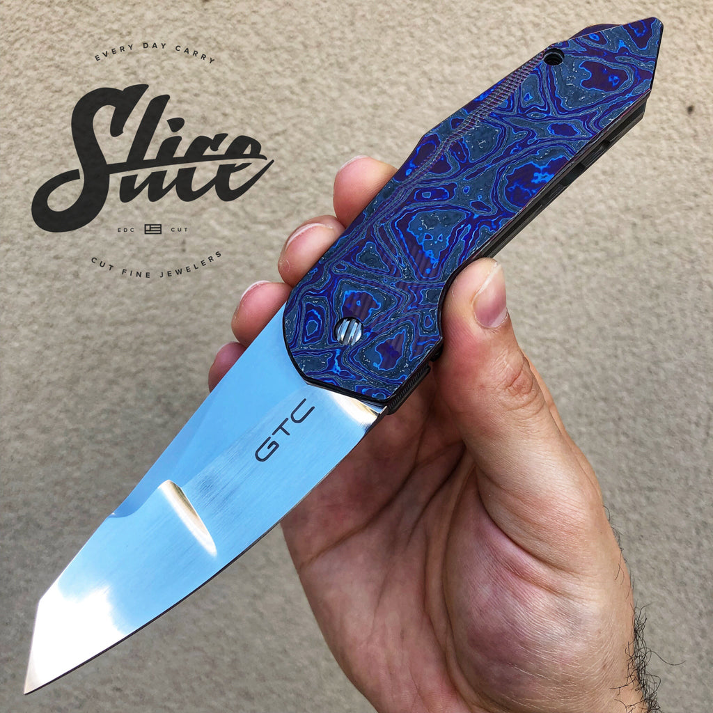 **SOLD** GTC Knives (Gus Cecchini of Brazil) Reduced Stampede SLT