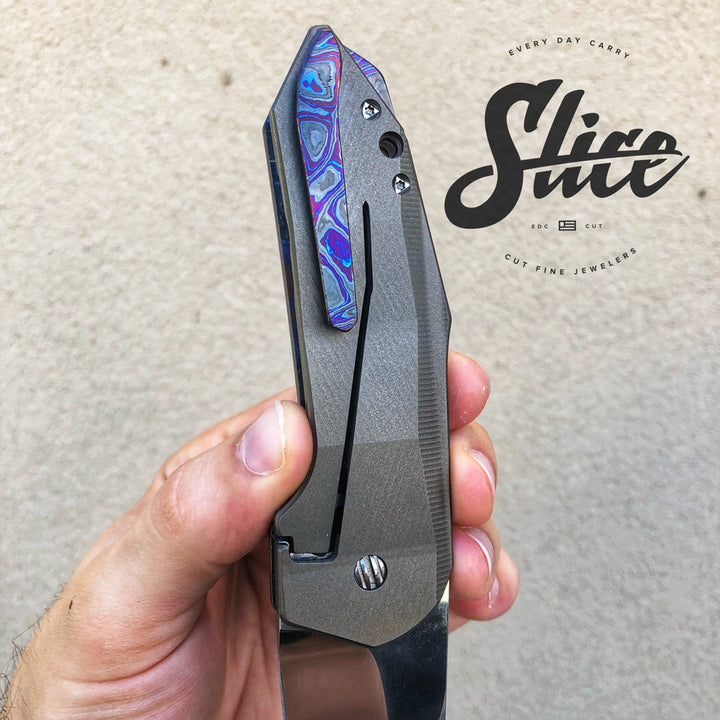 **SOLD** GTC Knives (Gus Cecchini of Brazil) Reduced Stampede SLT