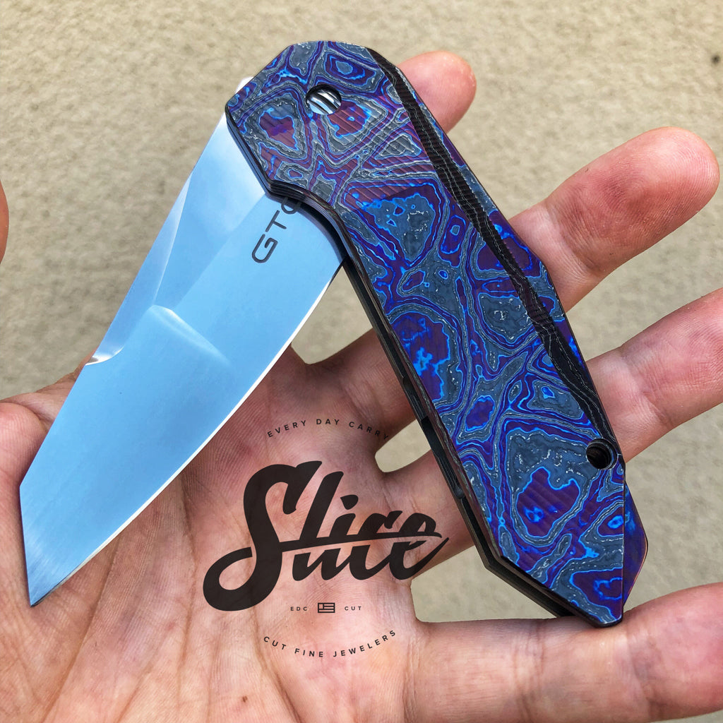 **SOLD** GTC Knives (Gus Cecchini of Brazil) Reduced Stampede SLT