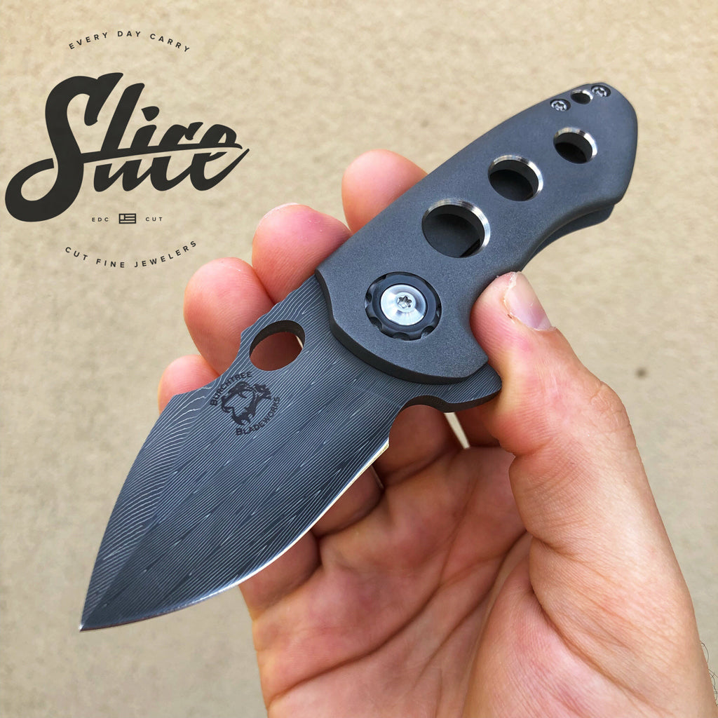 *SOLD* Michael Burch Micro Hybrid framelock flipper