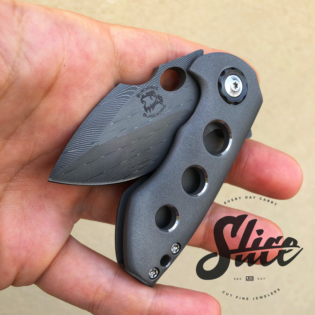 *SOLD* Michael Burch Micro Hybrid framelock flipper