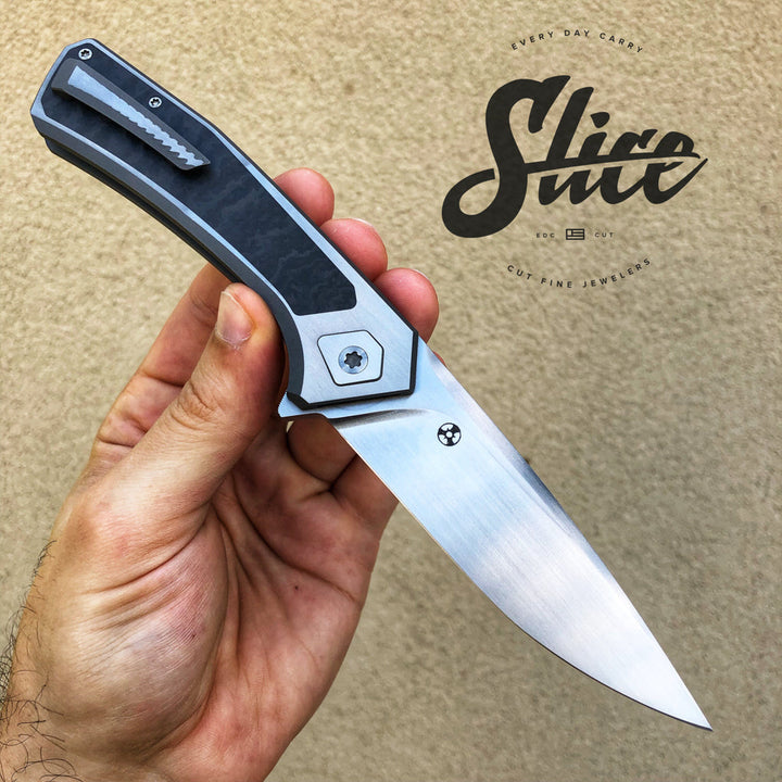 *SOLD* Todd Rexford Relativity flipper with inlaid lock bar