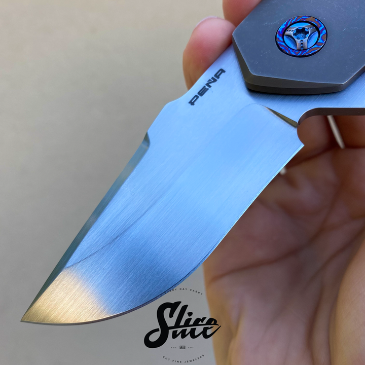 *SOLD* Pena Custom Knives Rhino