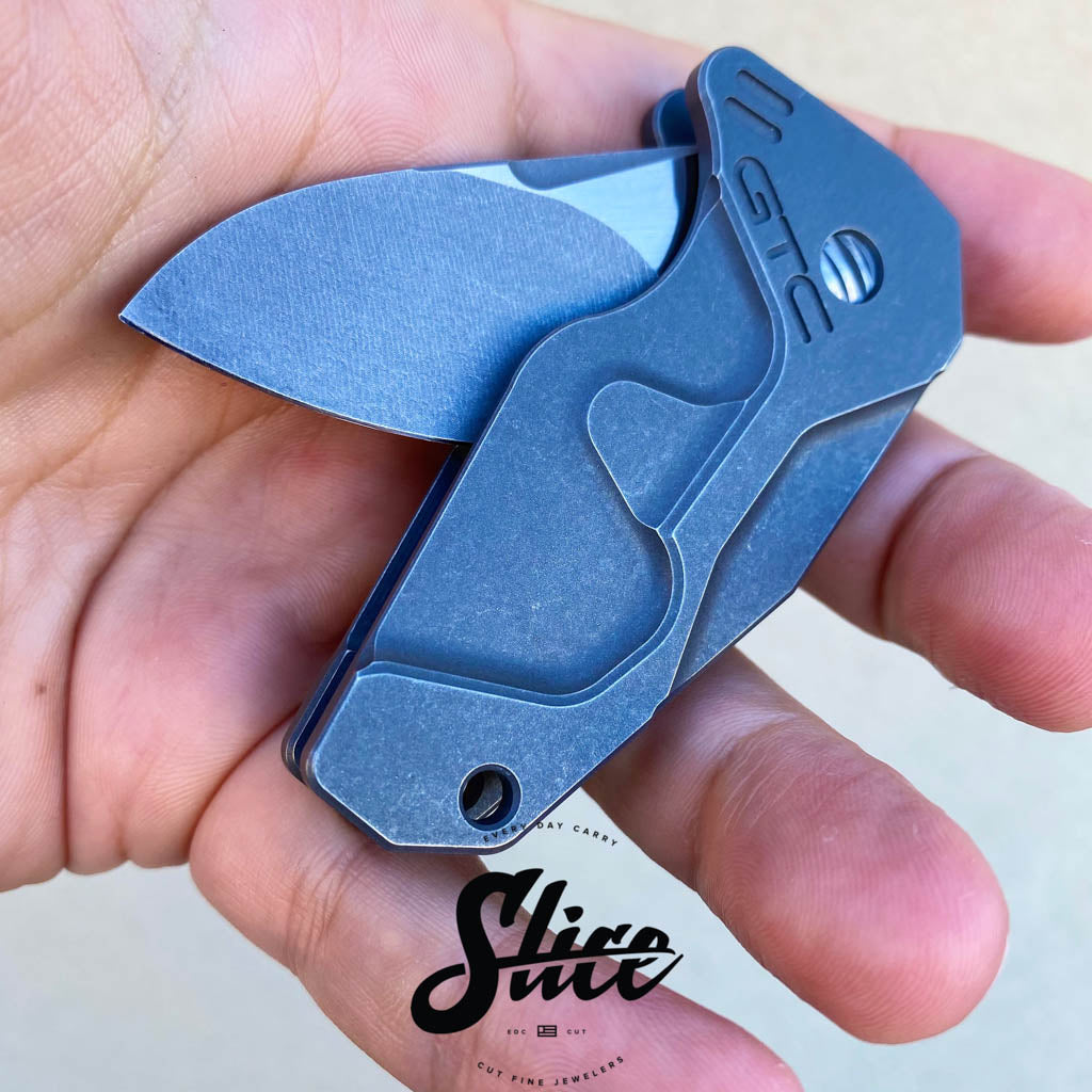 *SOLD* GTC Knives Micro BOF (Gusatvo Cesshini Micro Bottler Opener Flipper)