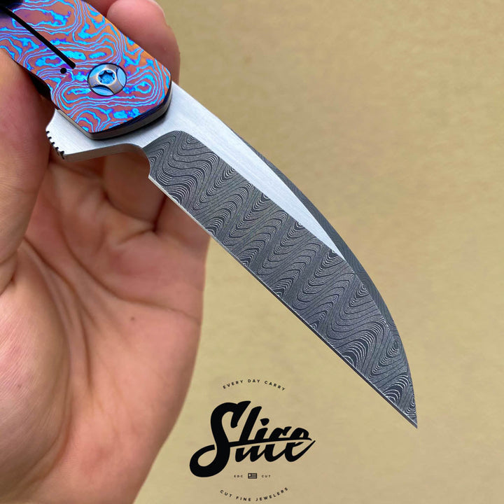 *SOLD* Pena Custom Knives Swayback full dress