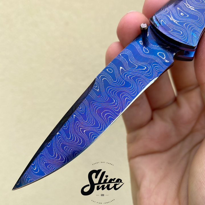 *SOLD* Tuch Knives Eclipse Dual Action Auto (scale release)