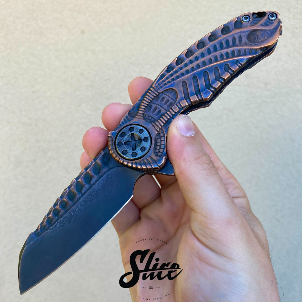 *SOLD* Curtiss Custom Knives F3 customized by Alexy Khomyakov – SliceFK