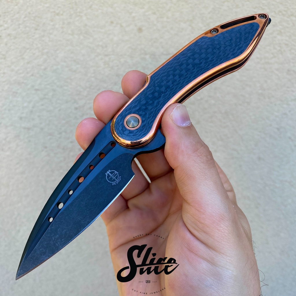 Begg Knives Glimpse friction folder (copper)