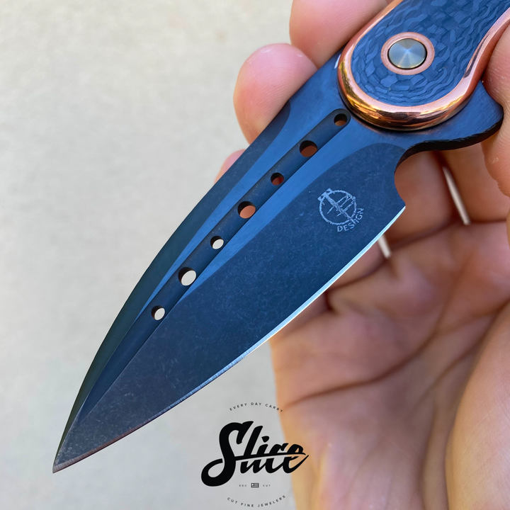 Begg Knives Glimpse friction folder (copper)