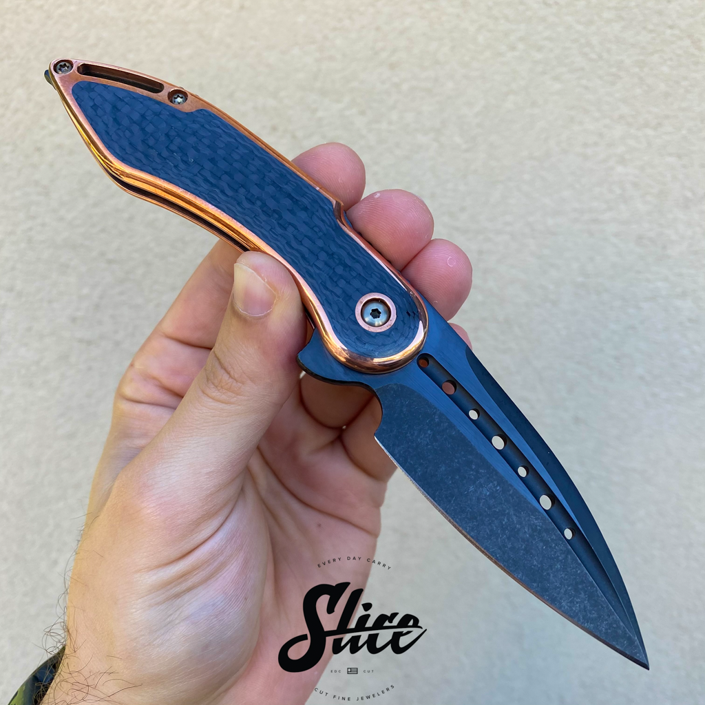 Begg Knives Glimpse friction folder (copper)