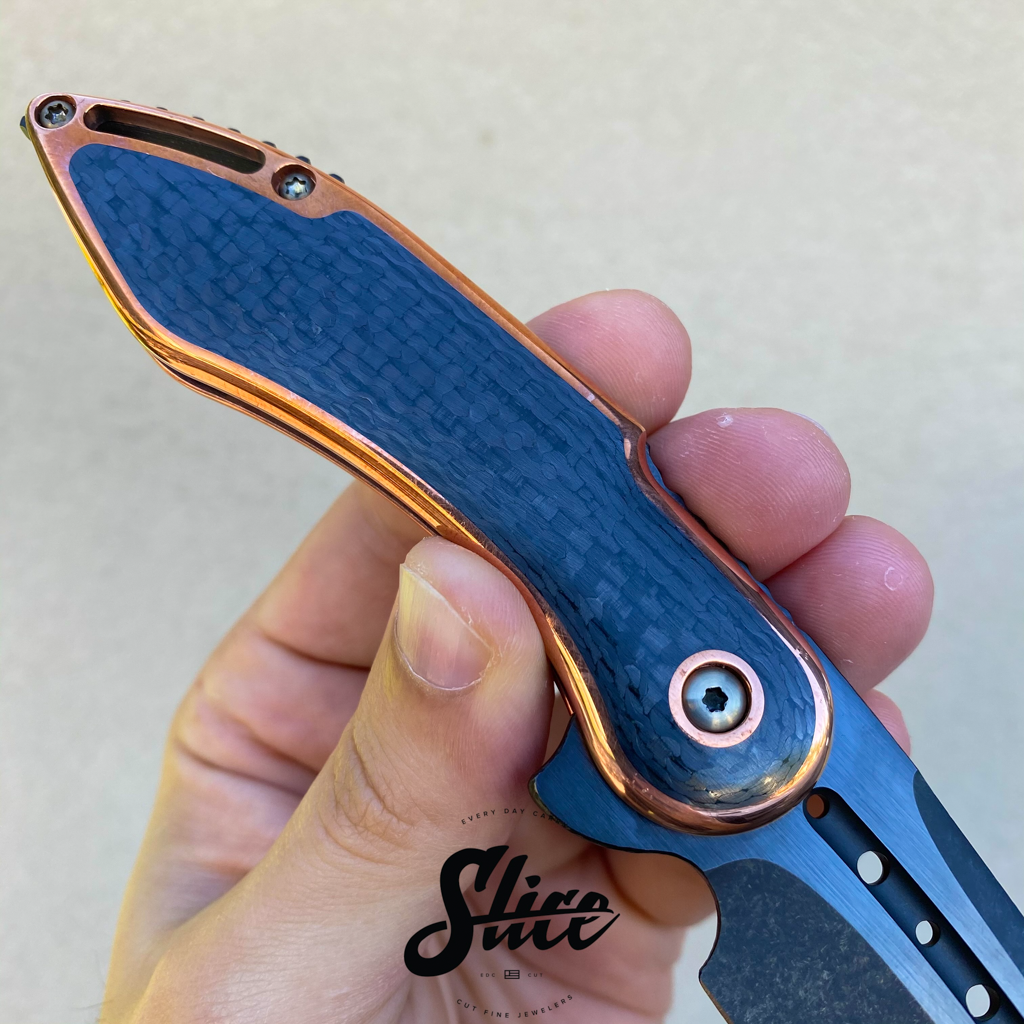 Begg Knives Glimpse friction folder (copper)