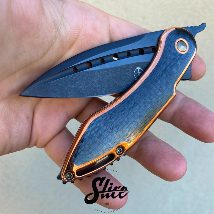 Begg Knives Glimpse friction folder (copper)