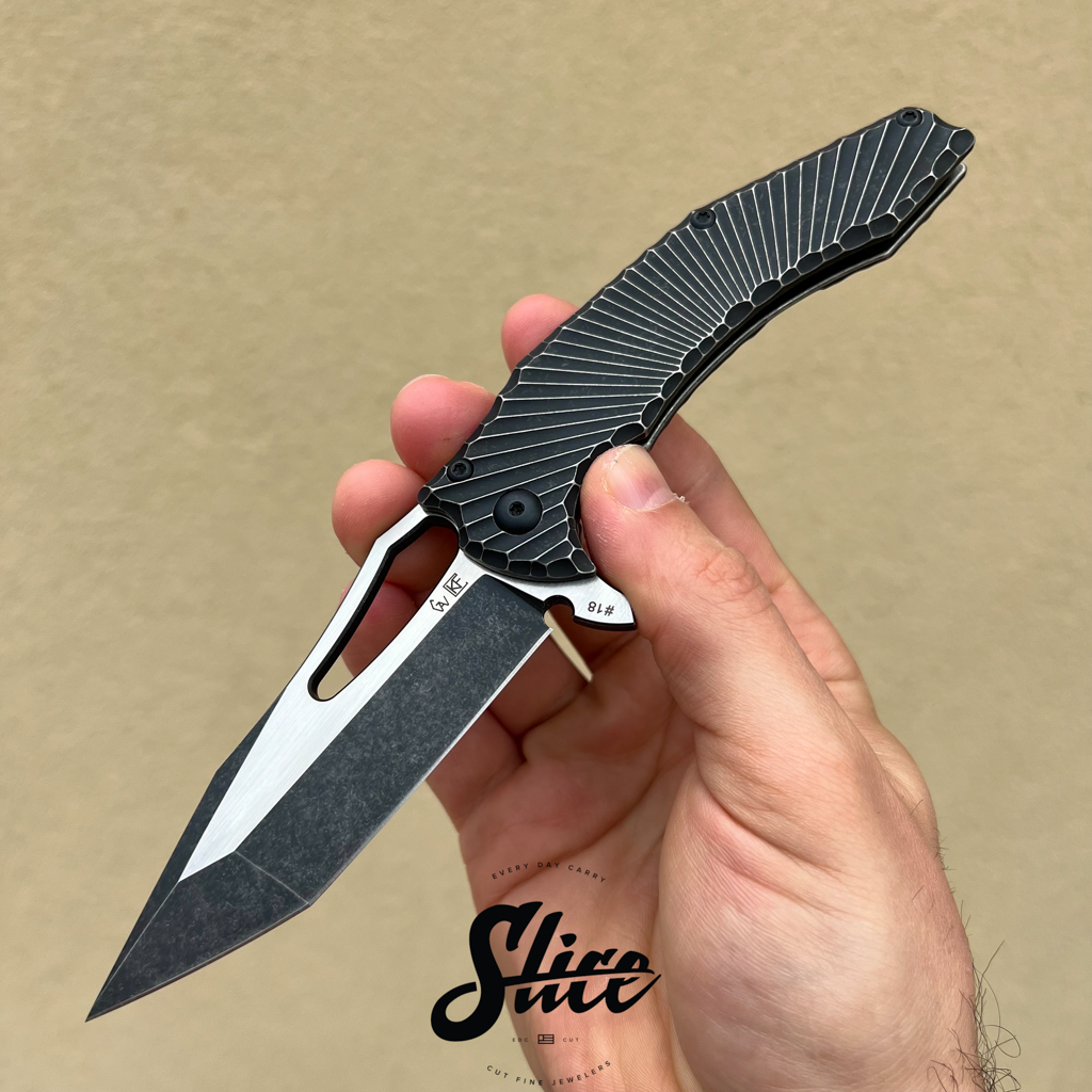 Custom Knife Factory Spinner (Gavko Collab)