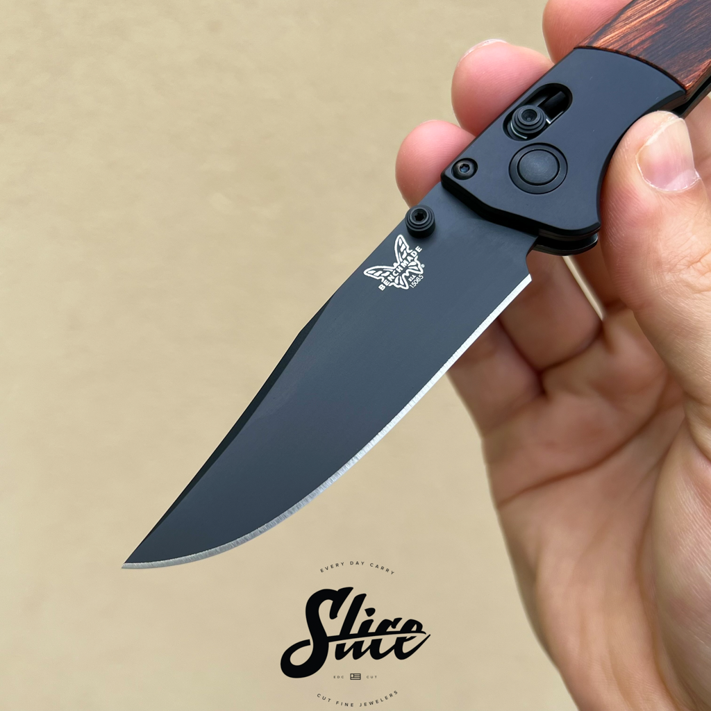 Benchmade Mini Custom Crooked River CU15085