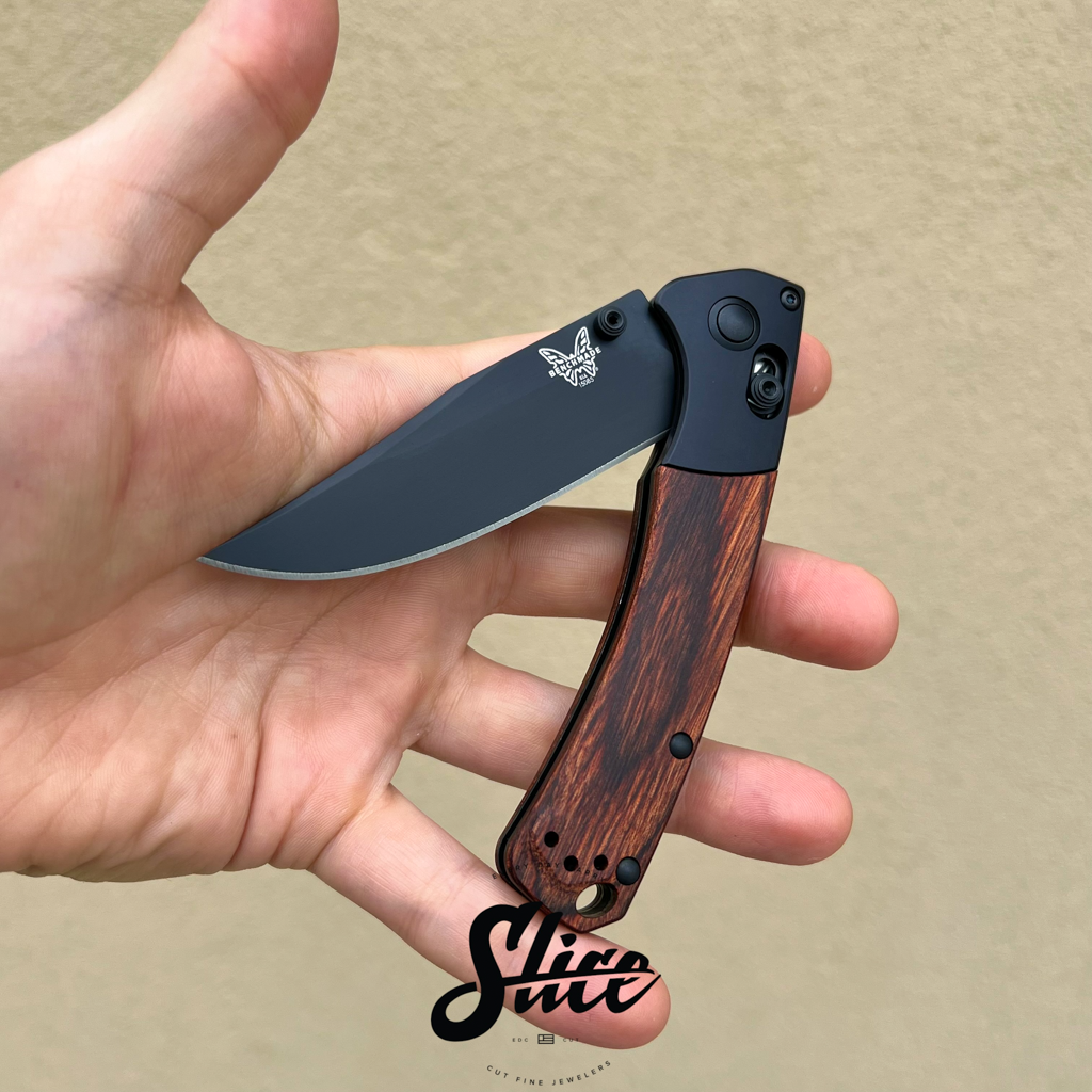 Benchmade Mini Custom Crooked River CU15085