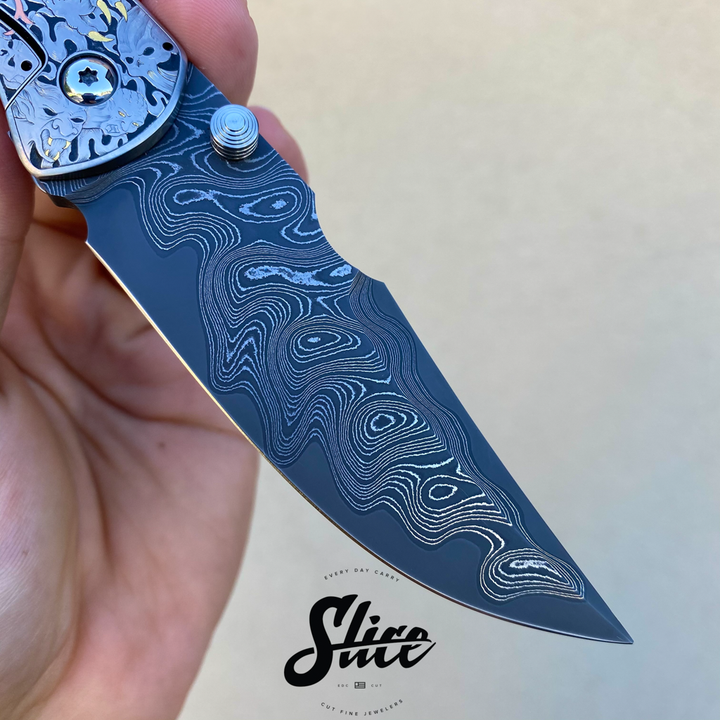 JI Knives Jolt engraved by Pedro Villarrubia (Jonas Iglesias)