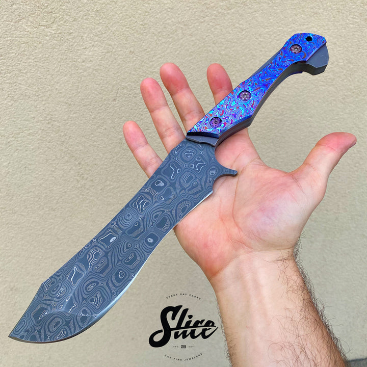 CMF Metalworks one off full dress fixed blade.