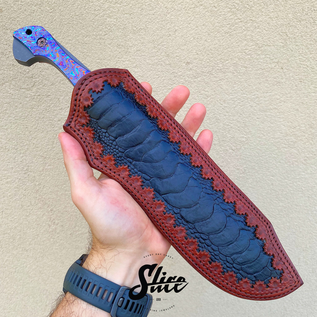 CMF Metalworks one off full dress fixed blade.